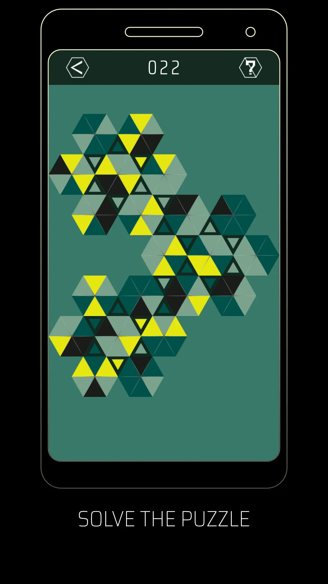 Hexactica - Hexagon puzzle | Indus Appstore | Screenshot