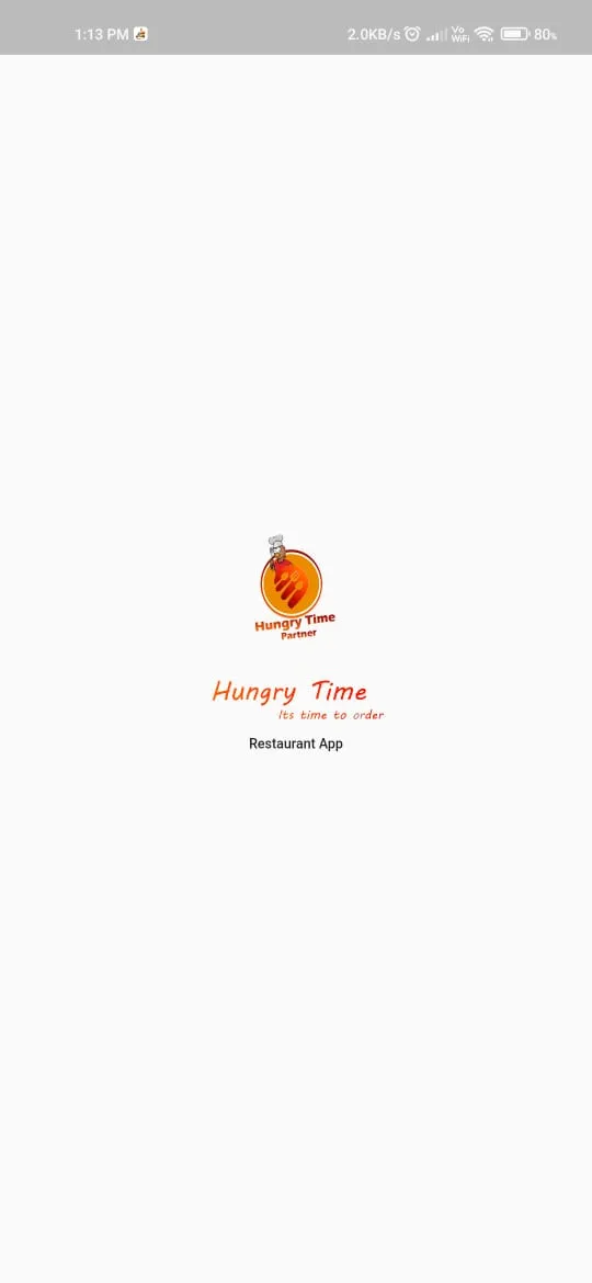 HungryTime Partner | Indus Appstore | Screenshot