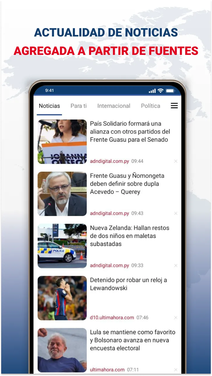 Paraguay Noticias | Indus Appstore | Screenshot