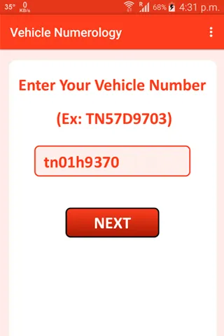 Vehicle Number Numerology | Indus Appstore | Screenshot