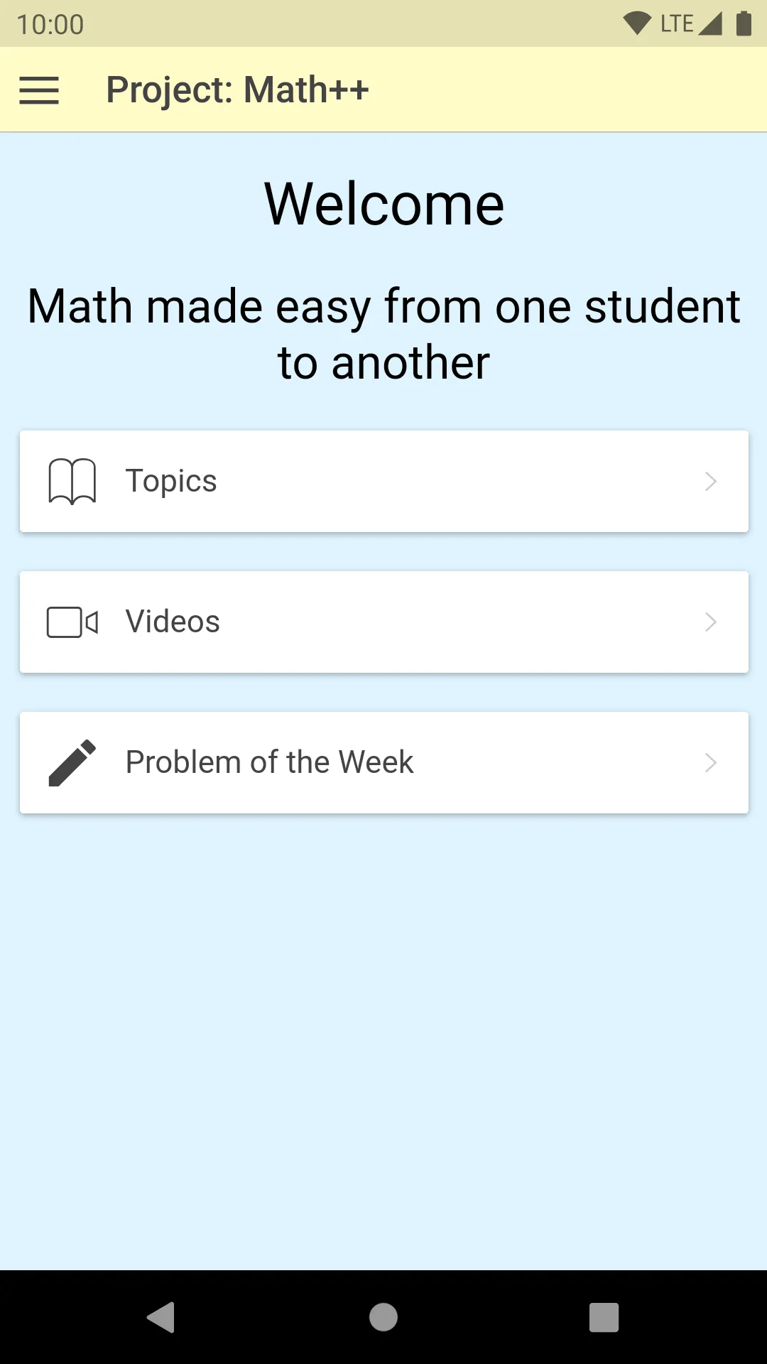 Project: Math++ | Indus Appstore | Screenshot