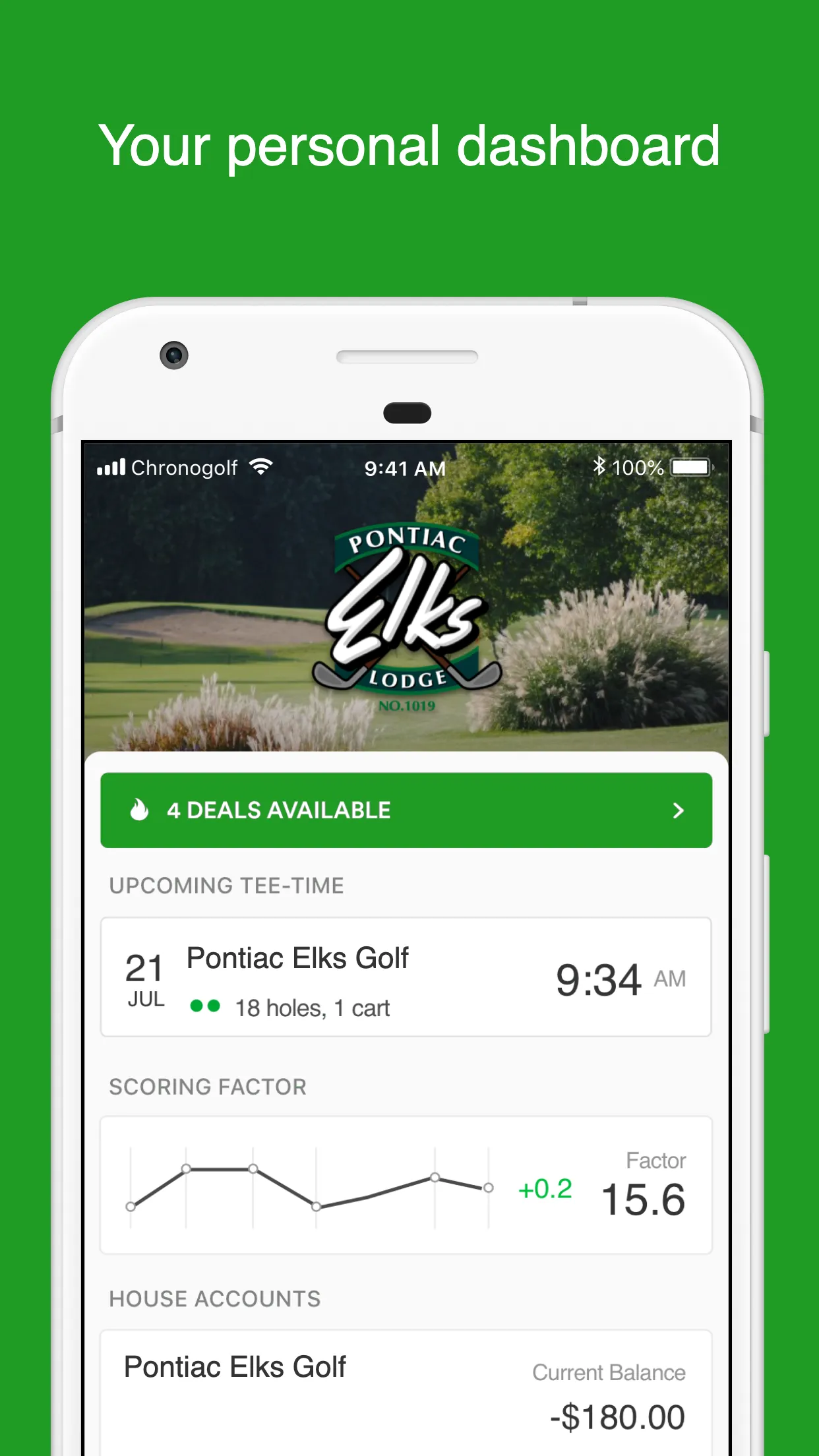 Pontiac Elks Golf Course | Indus Appstore | Screenshot