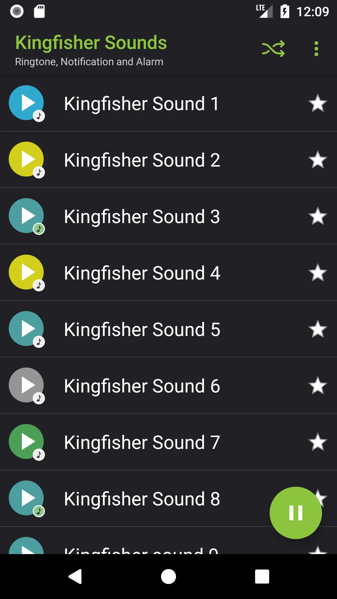 Kingfisher bird sounds | Indus Appstore | Screenshot