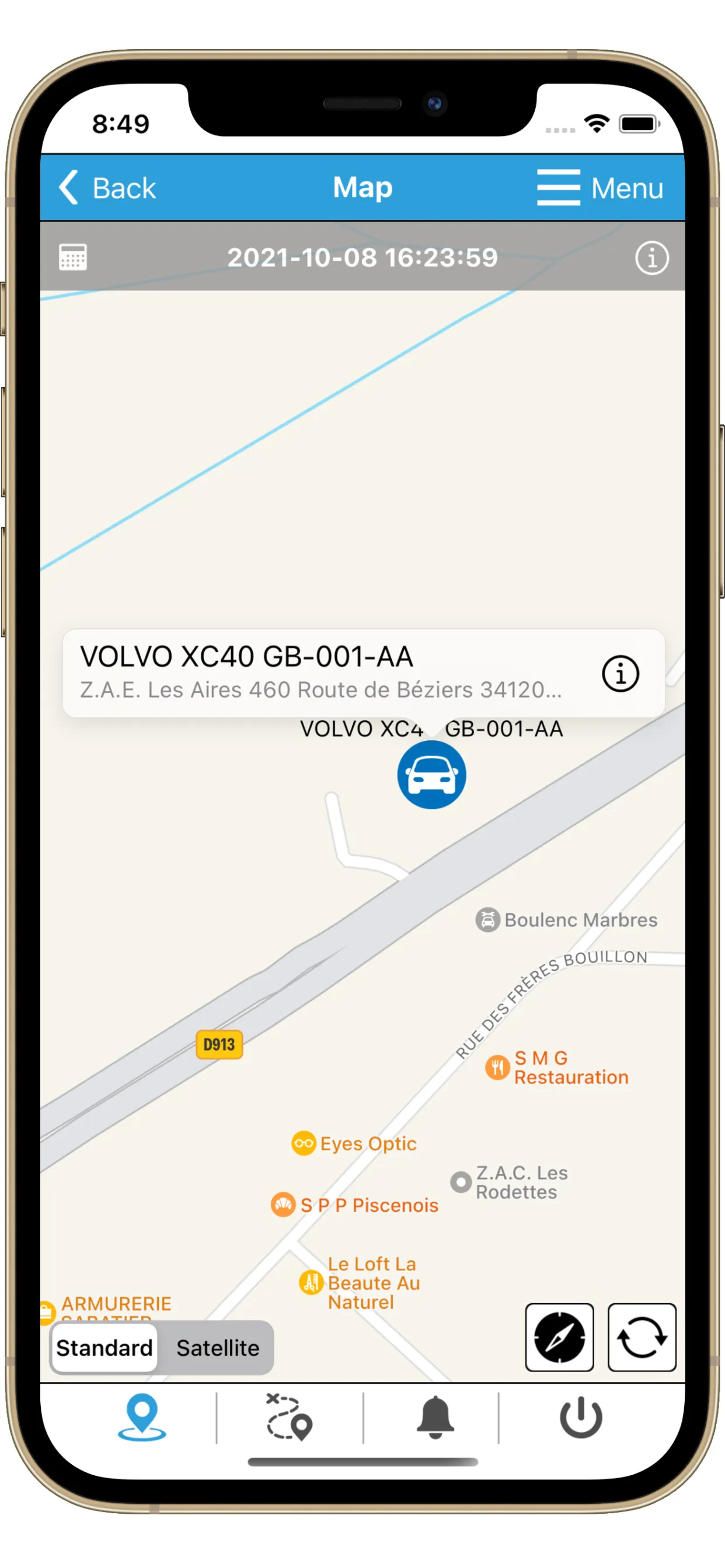 jelocalise.fr GPS Trackers | Indus Appstore | Screenshot