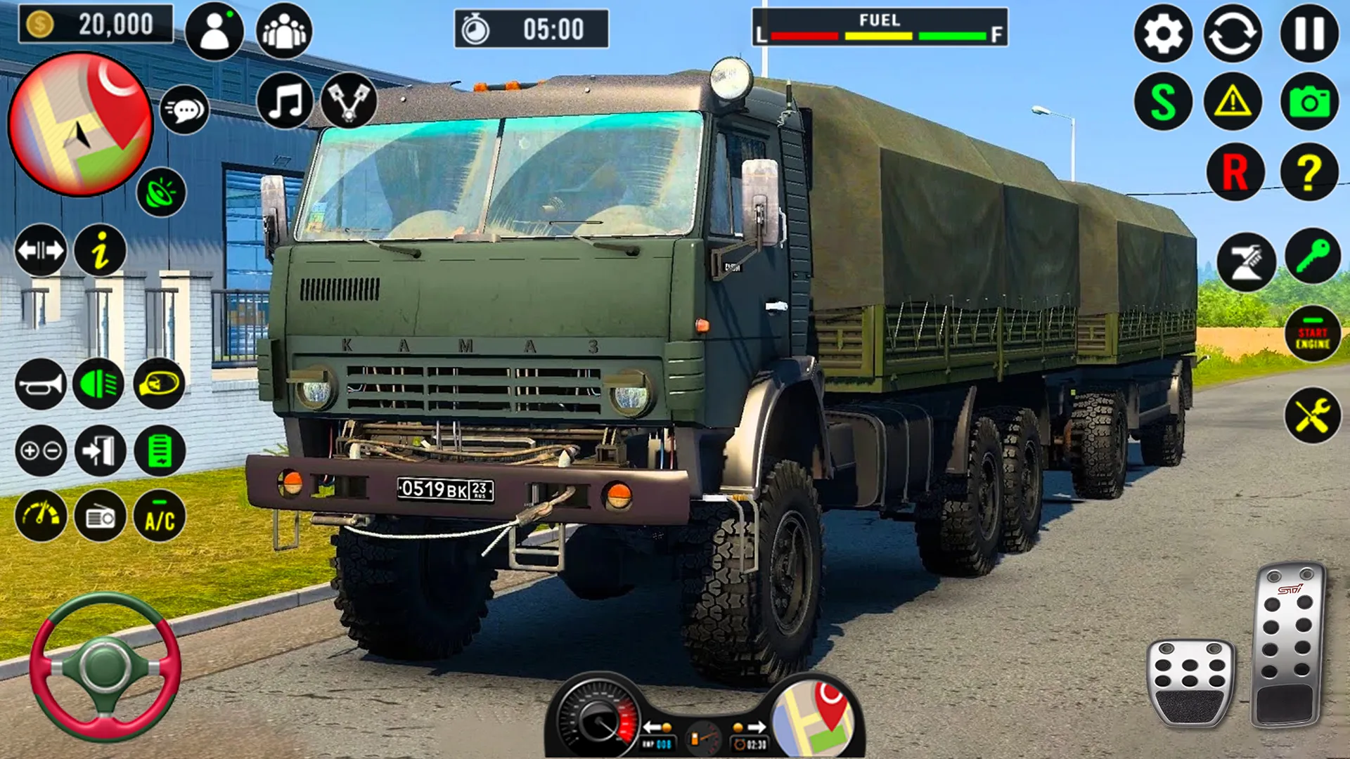 US Military Truck Driving Game | Indus Appstore | Screenshot