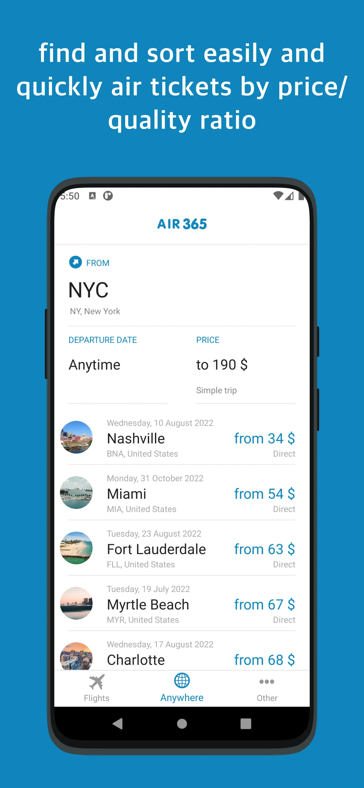 Cheap flights online Air 365 | Indus Appstore | Screenshot