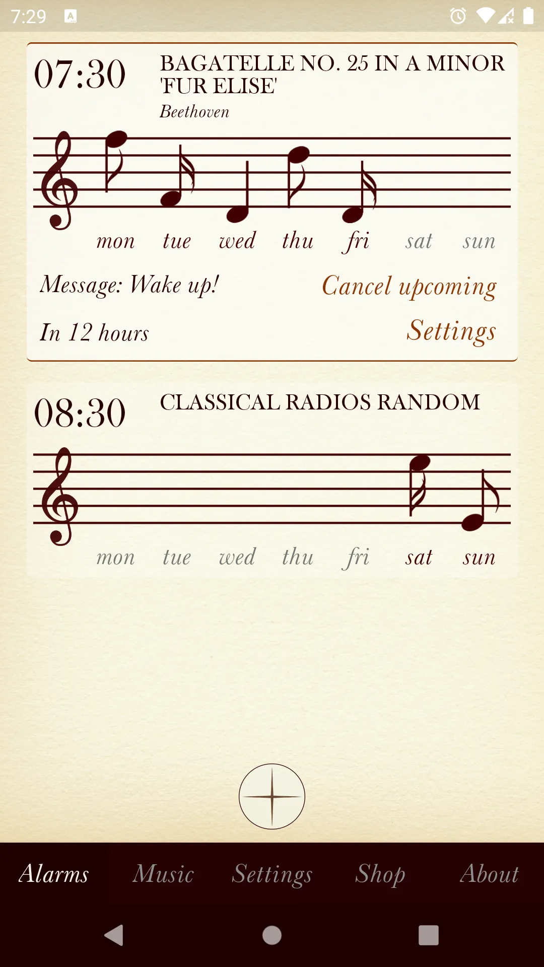 Classical Music Alarm Clock | Indus Appstore | Screenshot