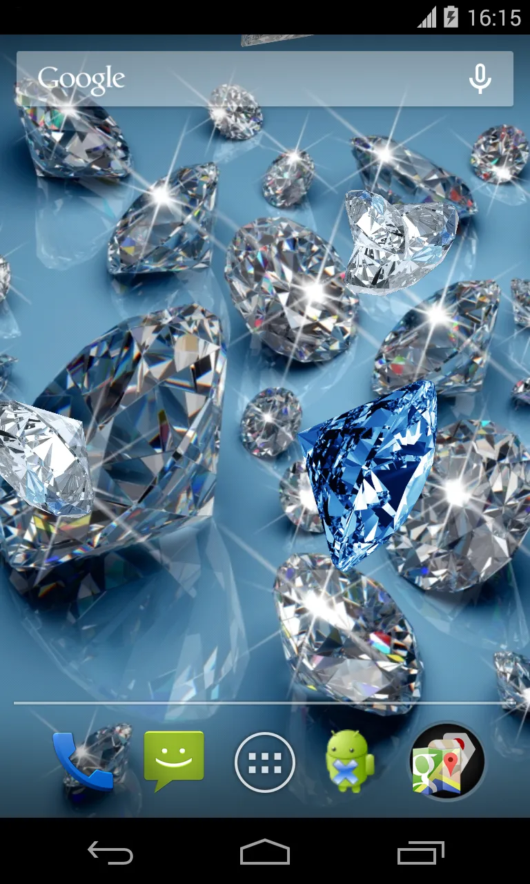 Diamond Live Wallpaper | Indus Appstore | Screenshot