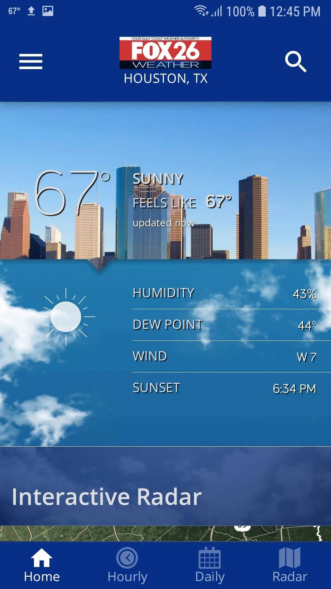 FOX 26 Houston: Weather | Indus Appstore | Screenshot