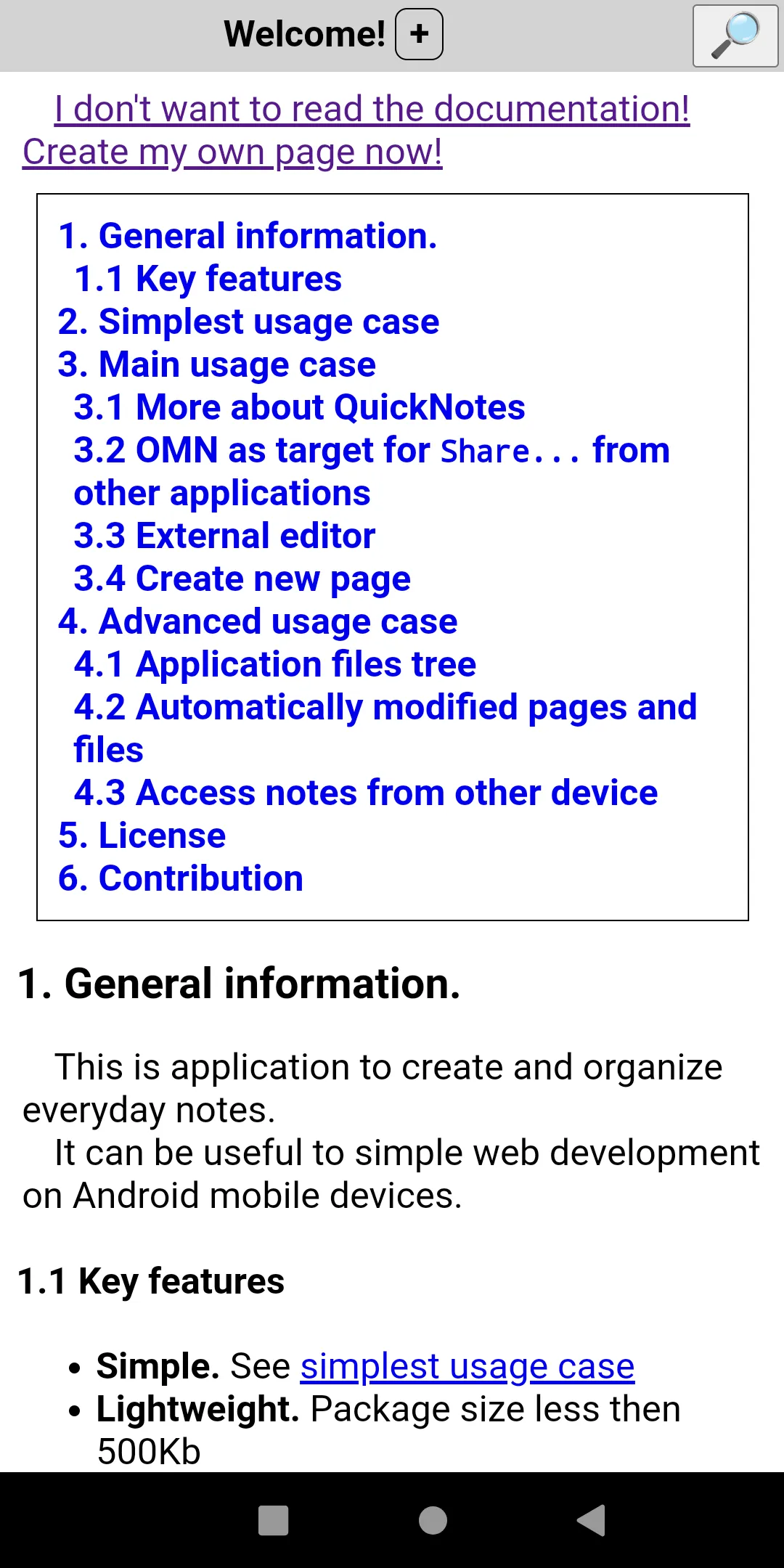 Open Markdown Notes (β) | Indus Appstore | Screenshot