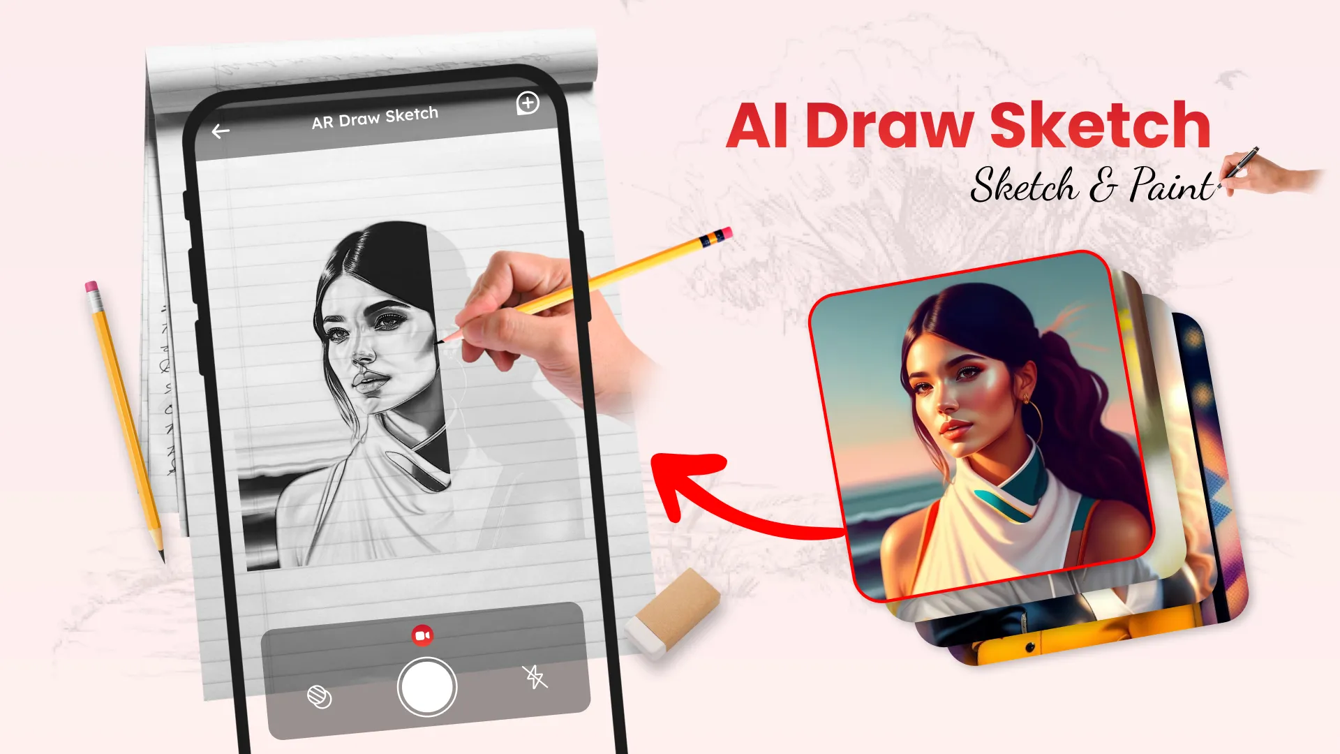 AI Draw Sketch: Sketch & Paint | Indus Appstore | Screenshot