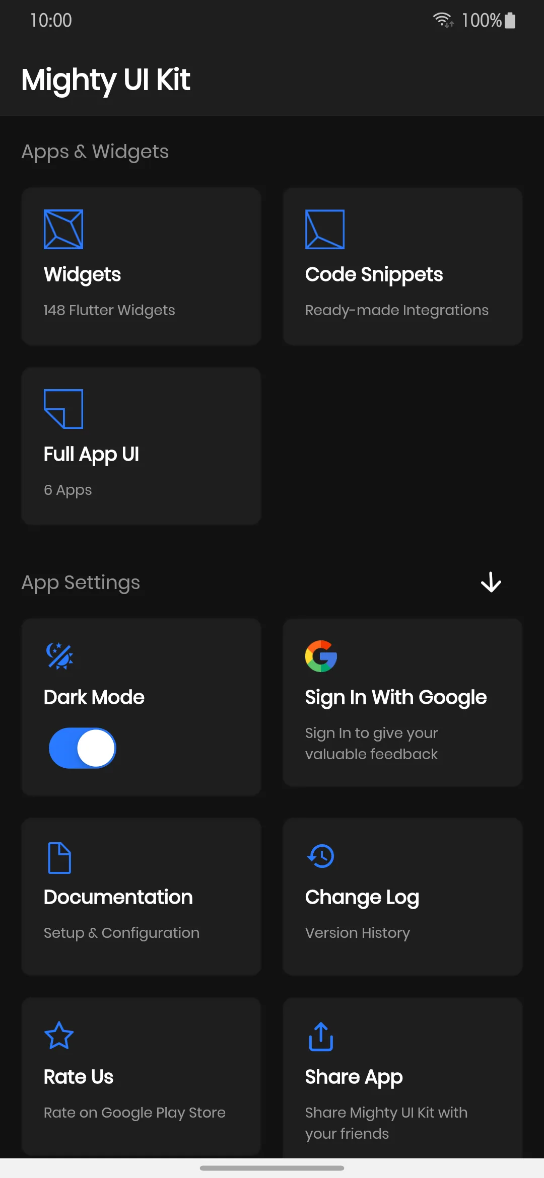 Mighty UI Kit - Flutter UI Kit | Indus Appstore | Screenshot