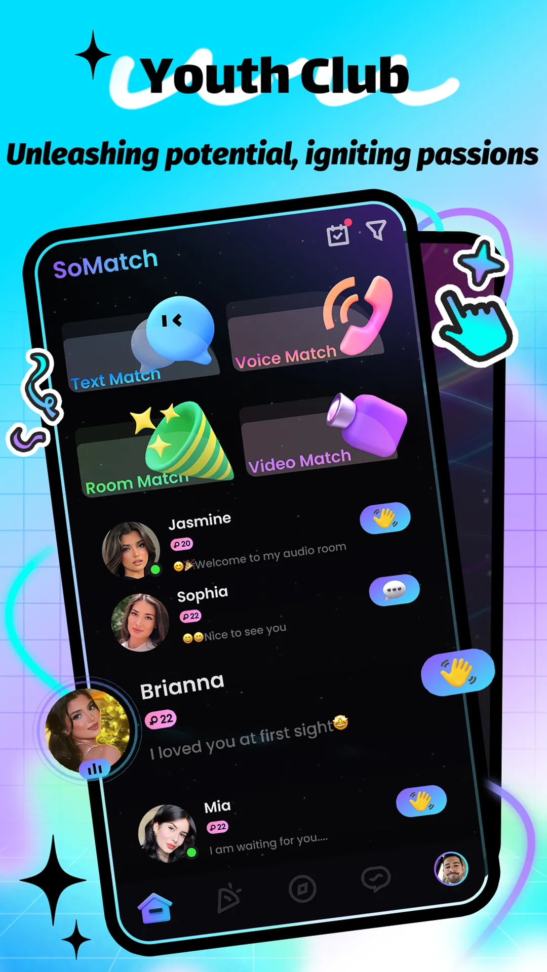 SoMatch-chat&make friends | Indus Appstore | Screenshot