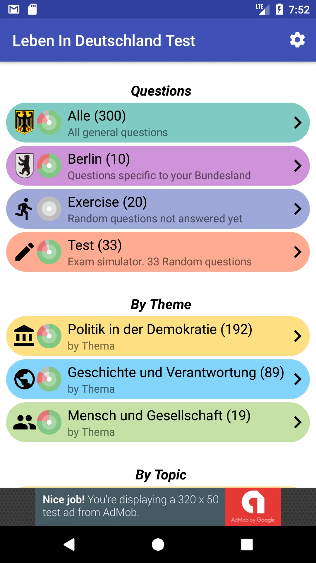 Leben In Deutschland Test | Indus Appstore | Screenshot