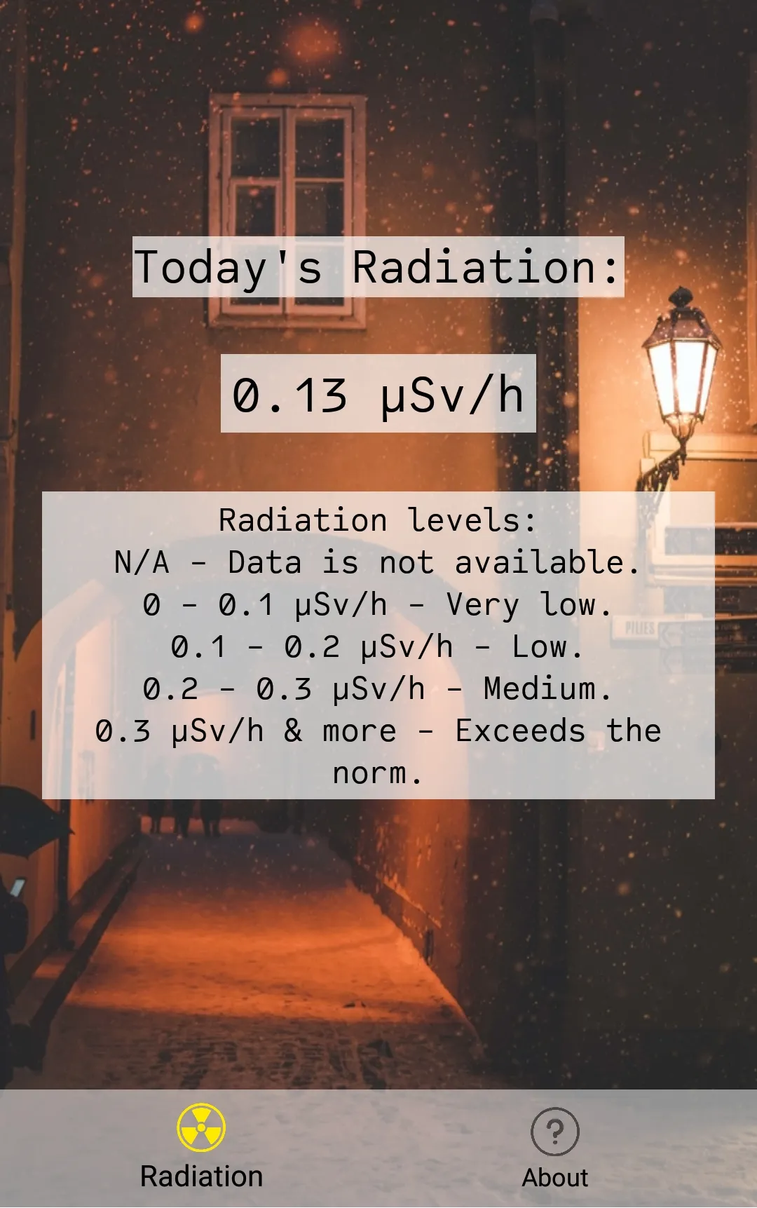 Vilnius Radiation | Indus Appstore | Screenshot