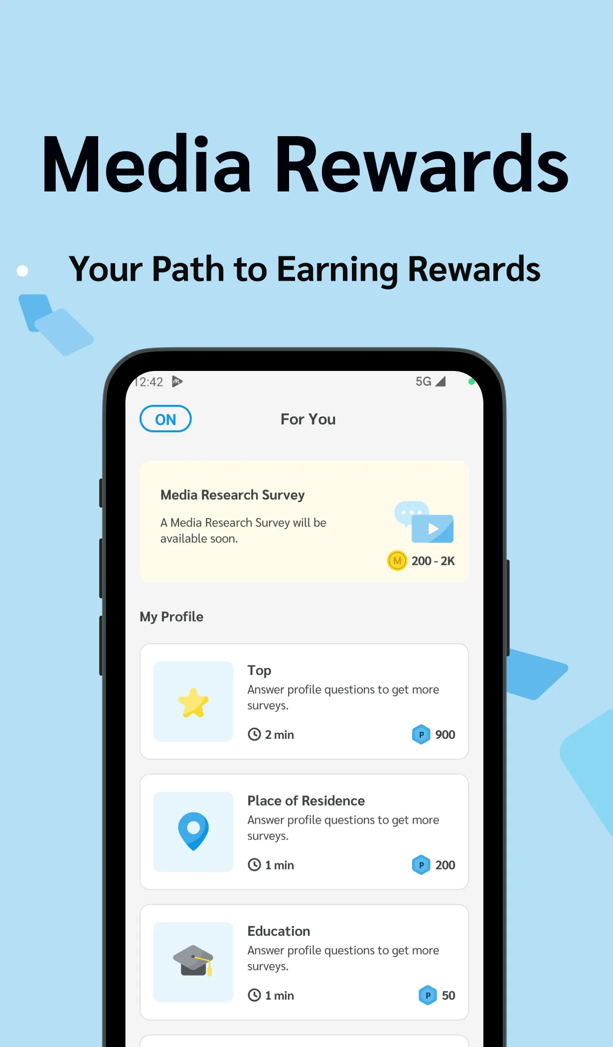 Media Rewards: Survey Rewards | Indus Appstore | Screenshot
