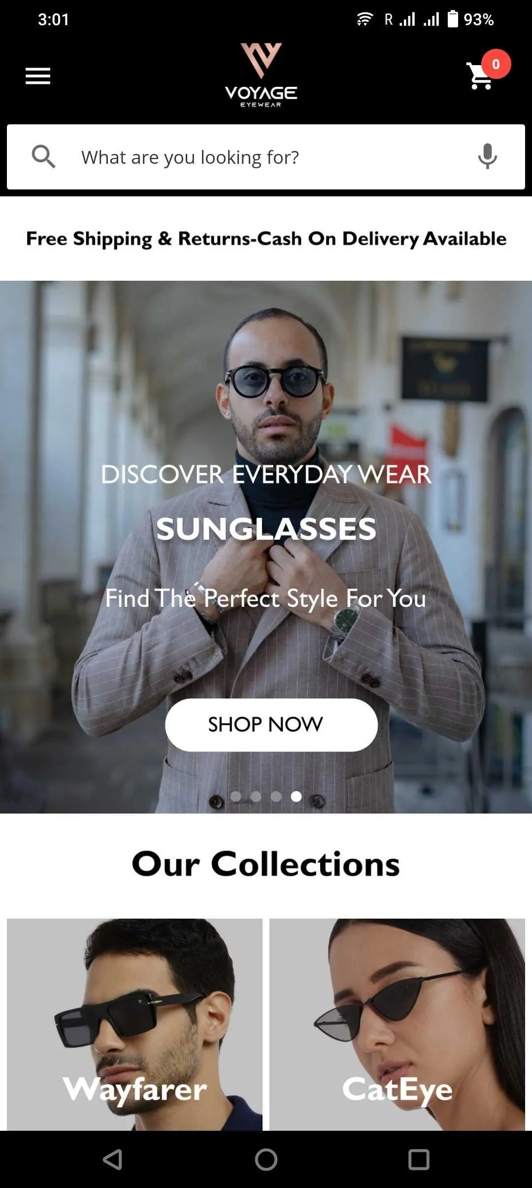 Voyage Eyewear | Indus Appstore | Screenshot