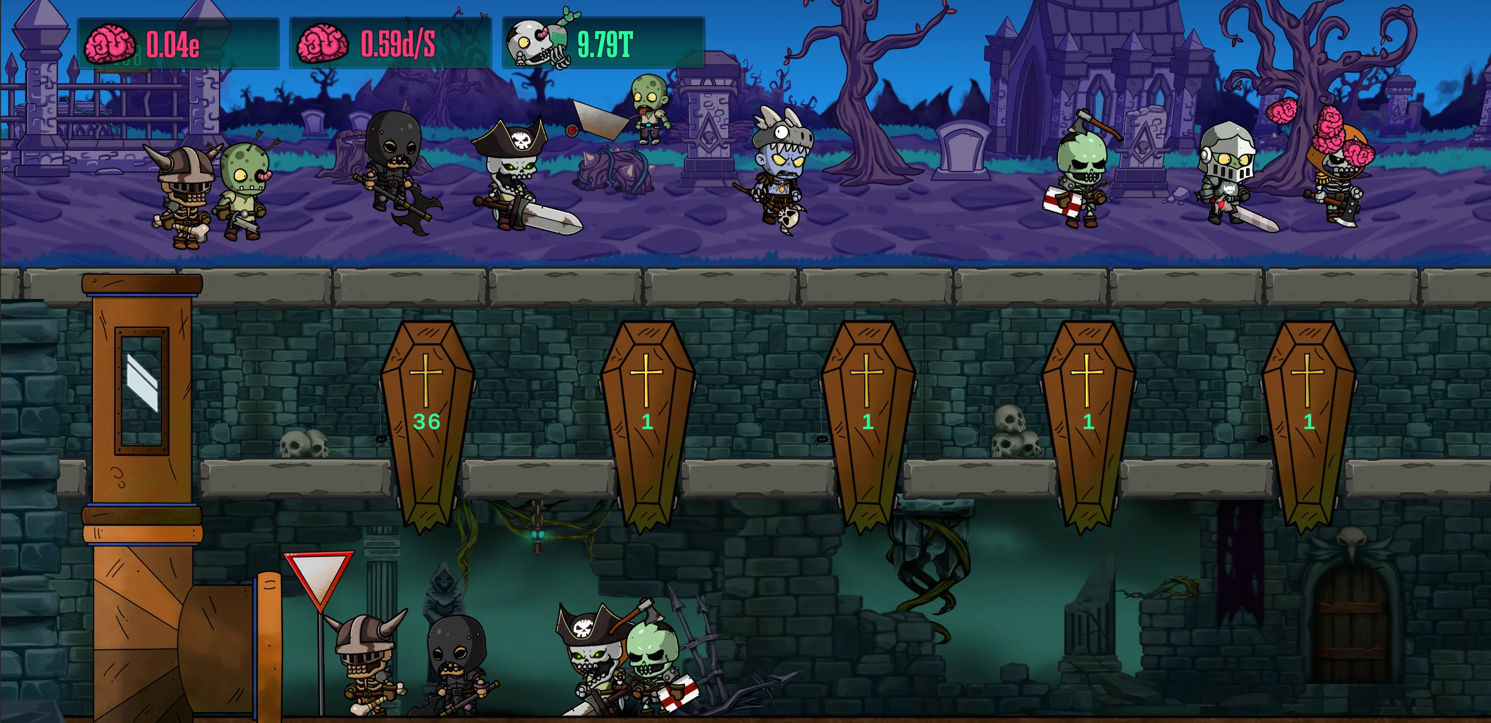 Idle Graveyard -Undead clicker | Indus Appstore | Screenshot