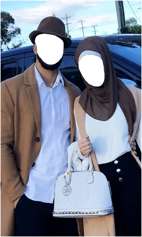 Hijab Muslim Couple Photo Suit | Indus Appstore | Screenshot