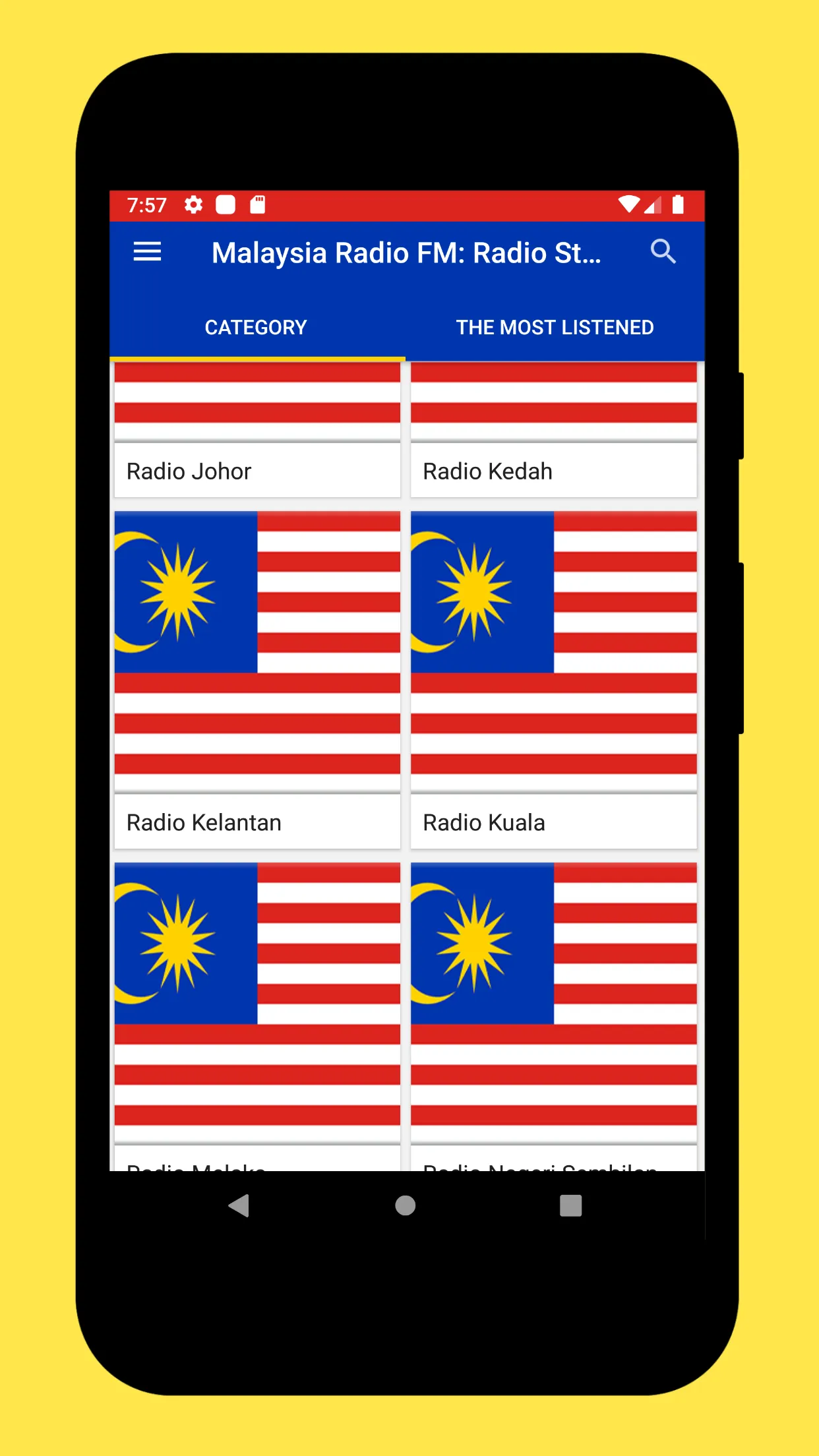 Radio Malaysia + Radio FM & AM | Indus Appstore | Screenshot