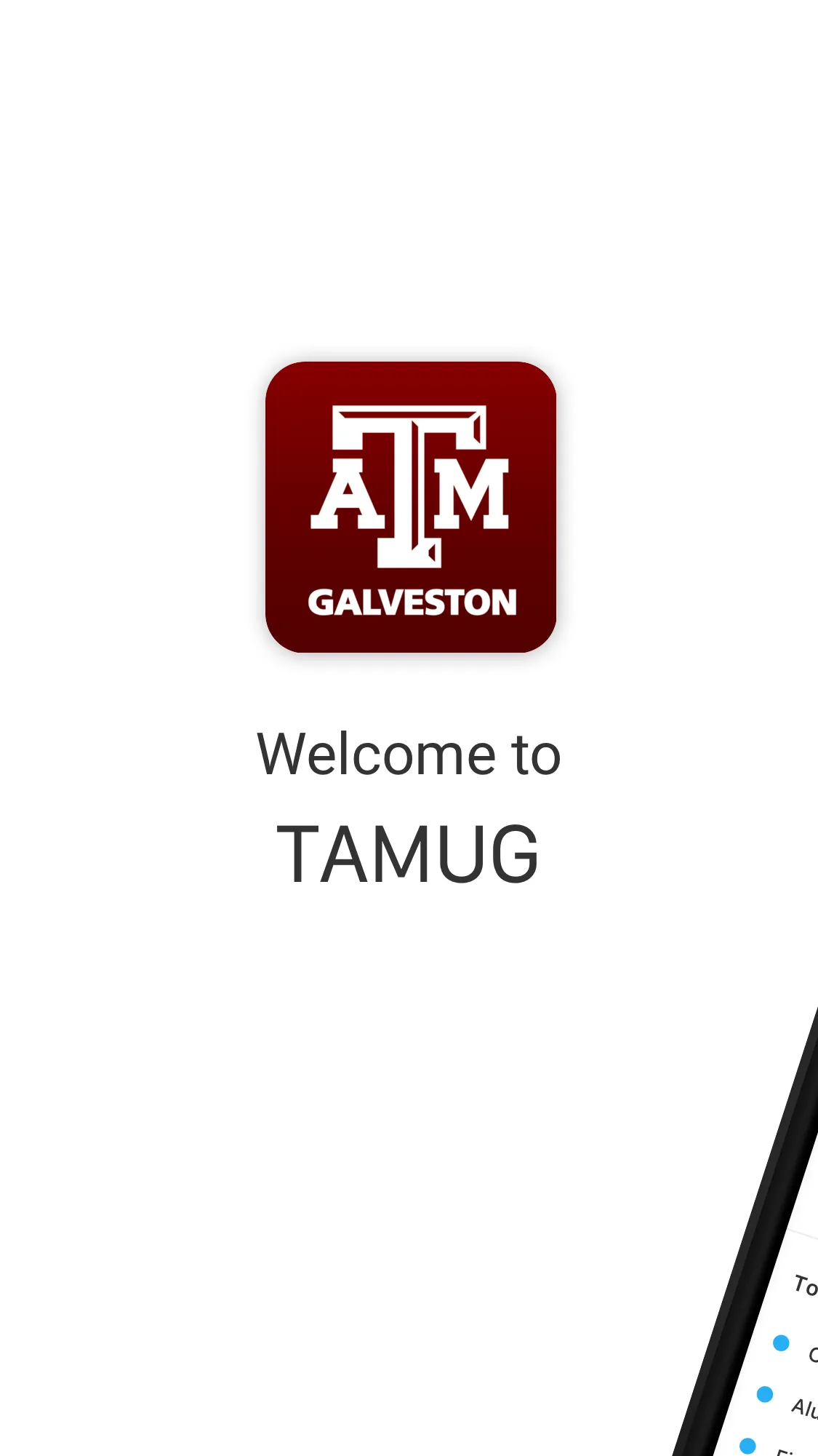 Texas A&M University Galveston | Indus Appstore | Screenshot