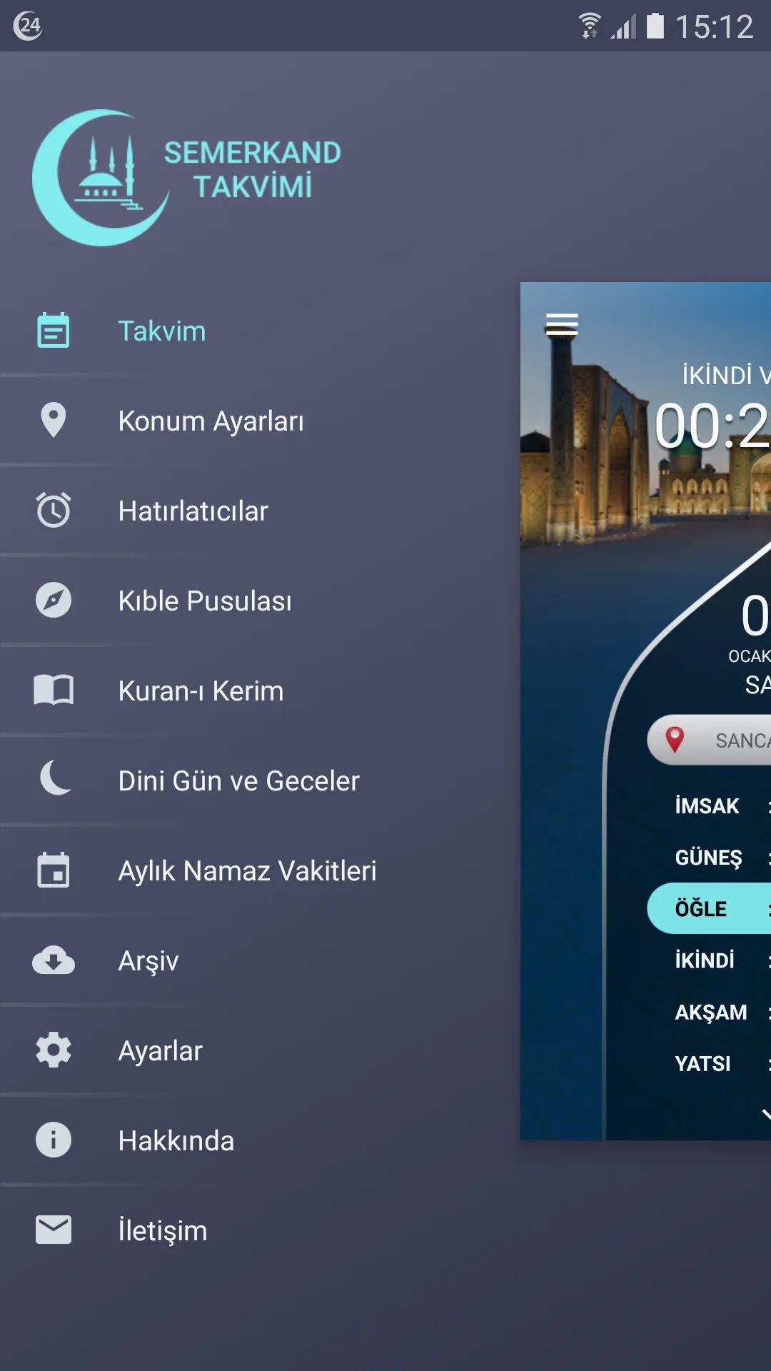 Semerkand Takvimi | Indus Appstore | Screenshot