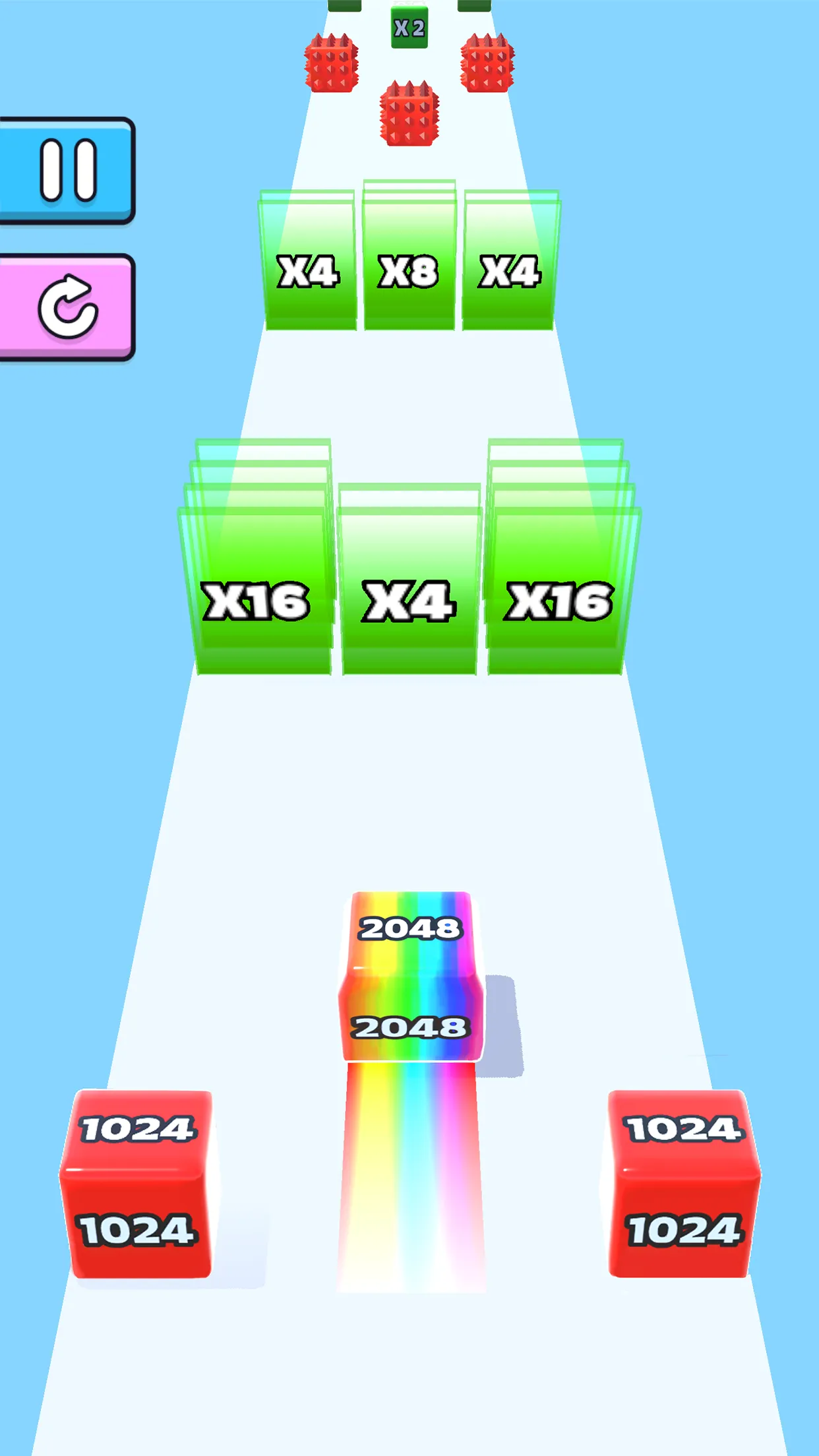 Jelly Run 2048 | Indus Appstore | Screenshot