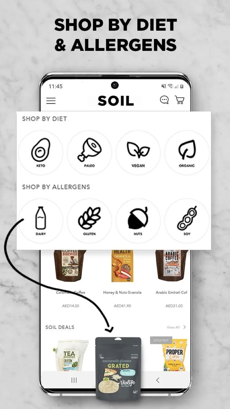 SOIL - Organic Grocery Store | Indus Appstore | Screenshot