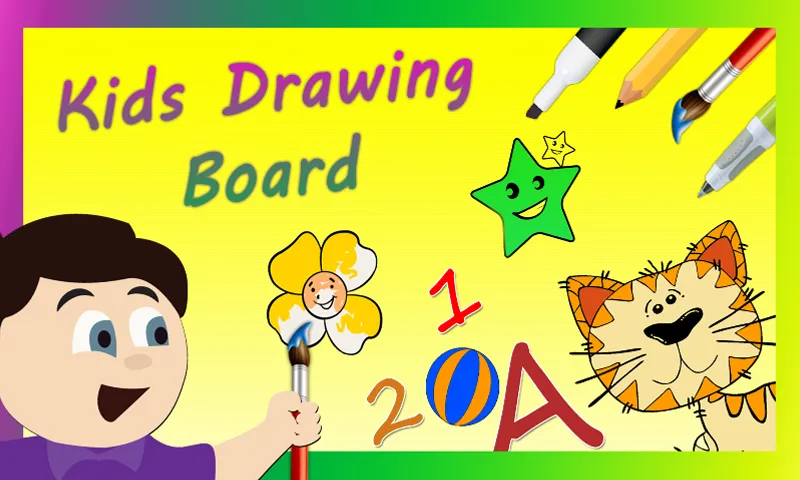 Kids Drawing Board | Indus Appstore | Screenshot