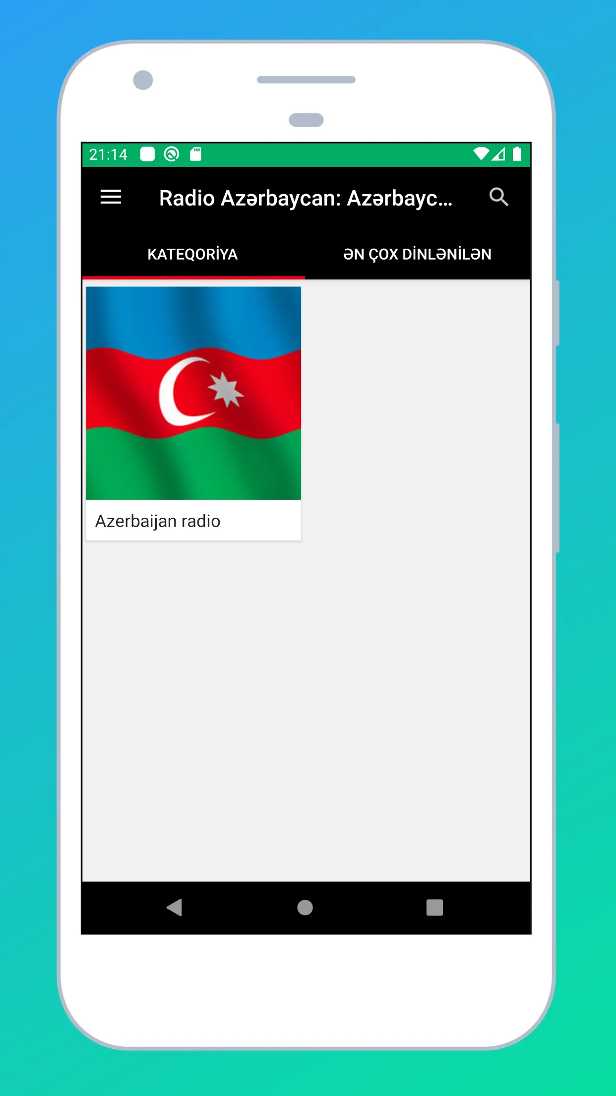 Radio Azerbaijan: Radio Online | Indus Appstore | Screenshot