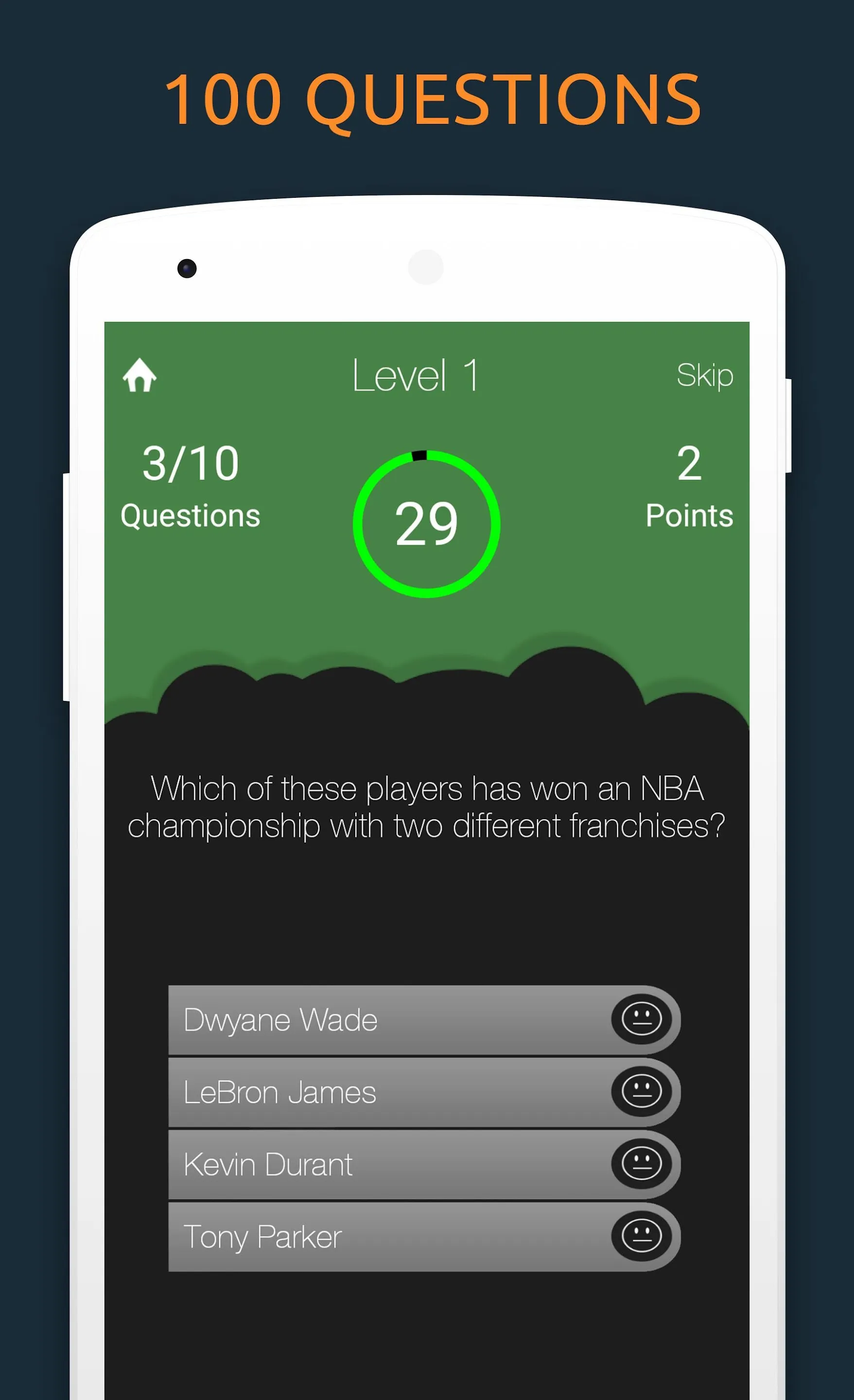 Basketball Quiz NBA Test | Indus Appstore | Screenshot