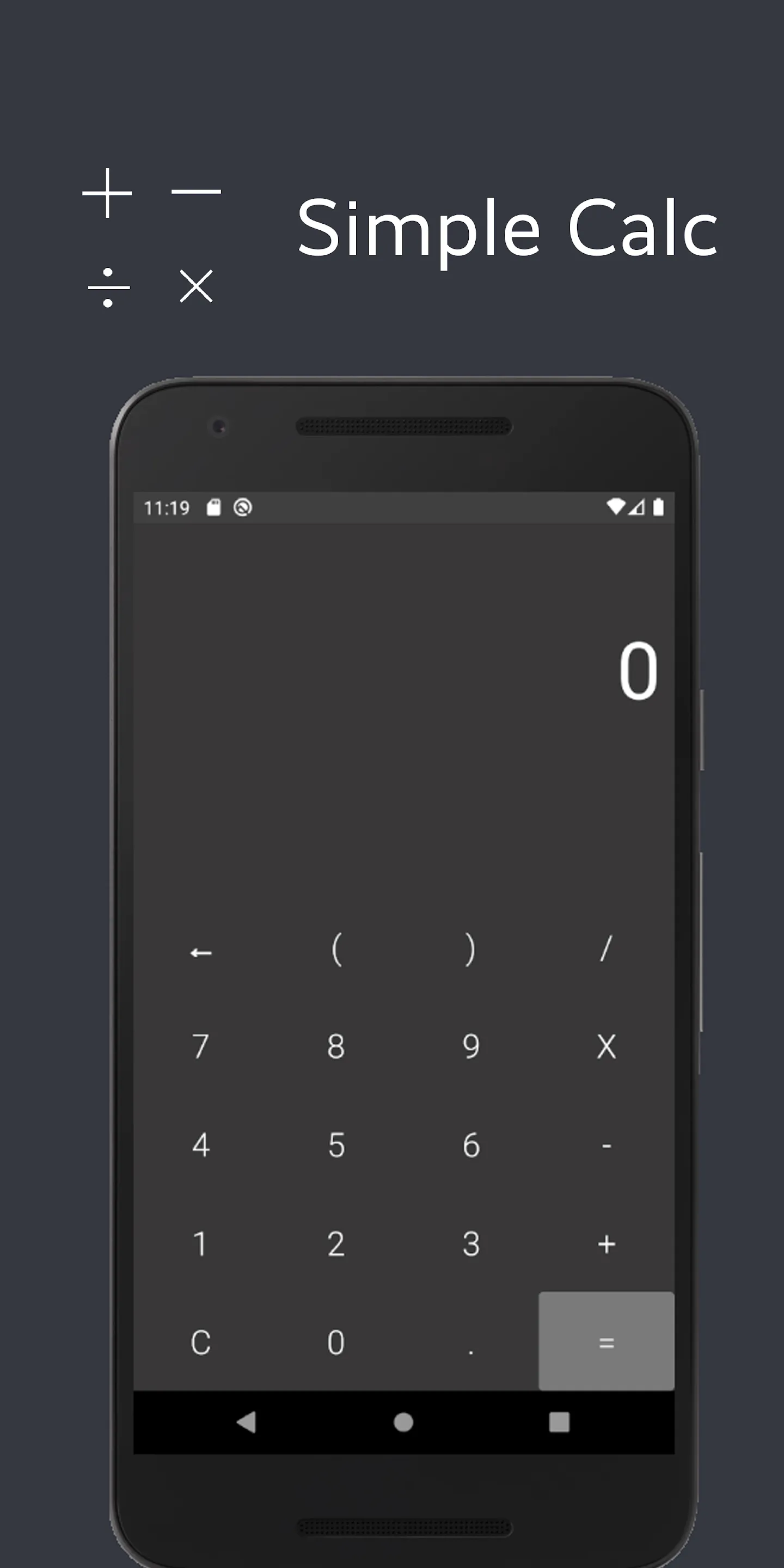 Simple Calc | Indus Appstore | Screenshot