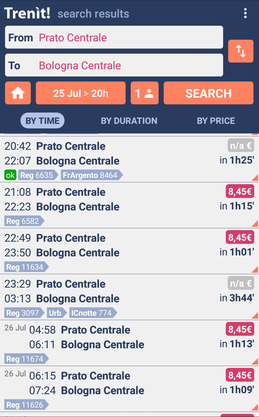 Trenit - find Trains in Italy | Indus Appstore | Screenshot