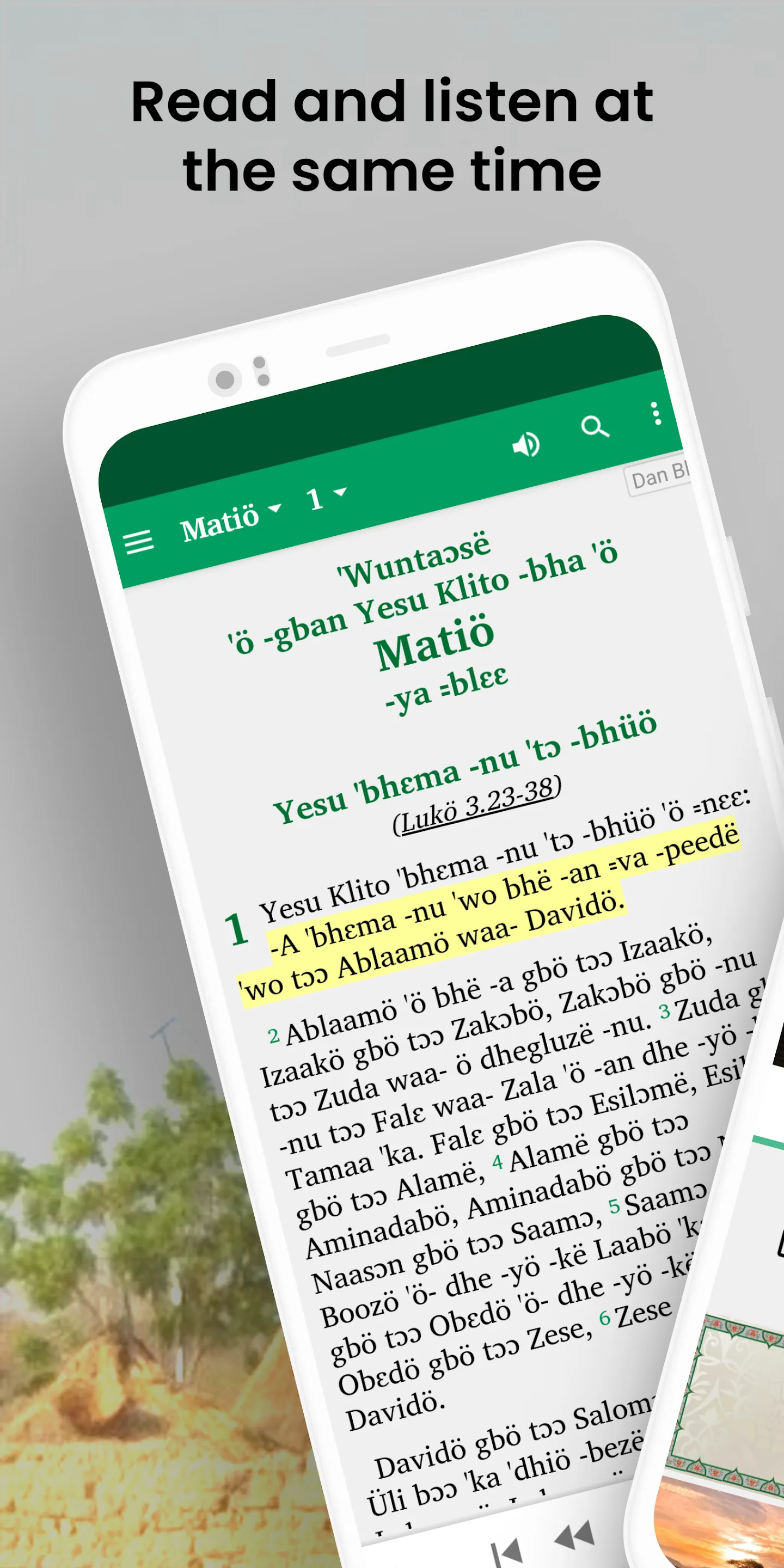 Bible in Dan Blowo (Yacouba) | Indus Appstore | Screenshot