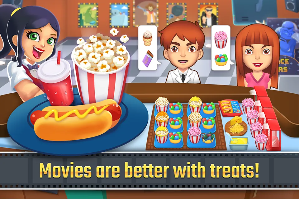 My Cine Treats Shop: Food Game | Indus Appstore | Screenshot