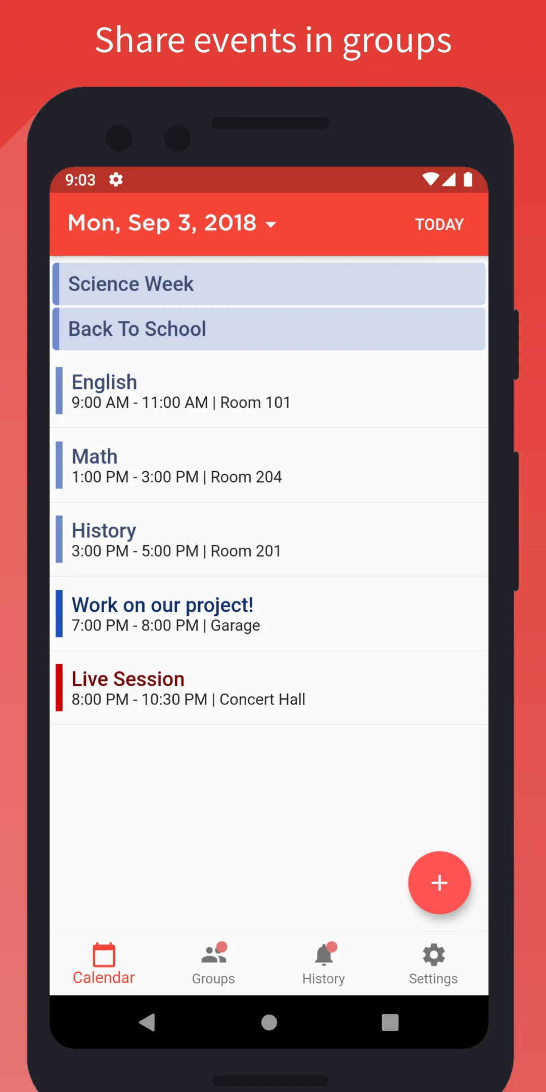 HiCal - Collaborative Calendar | Indus Appstore | Screenshot