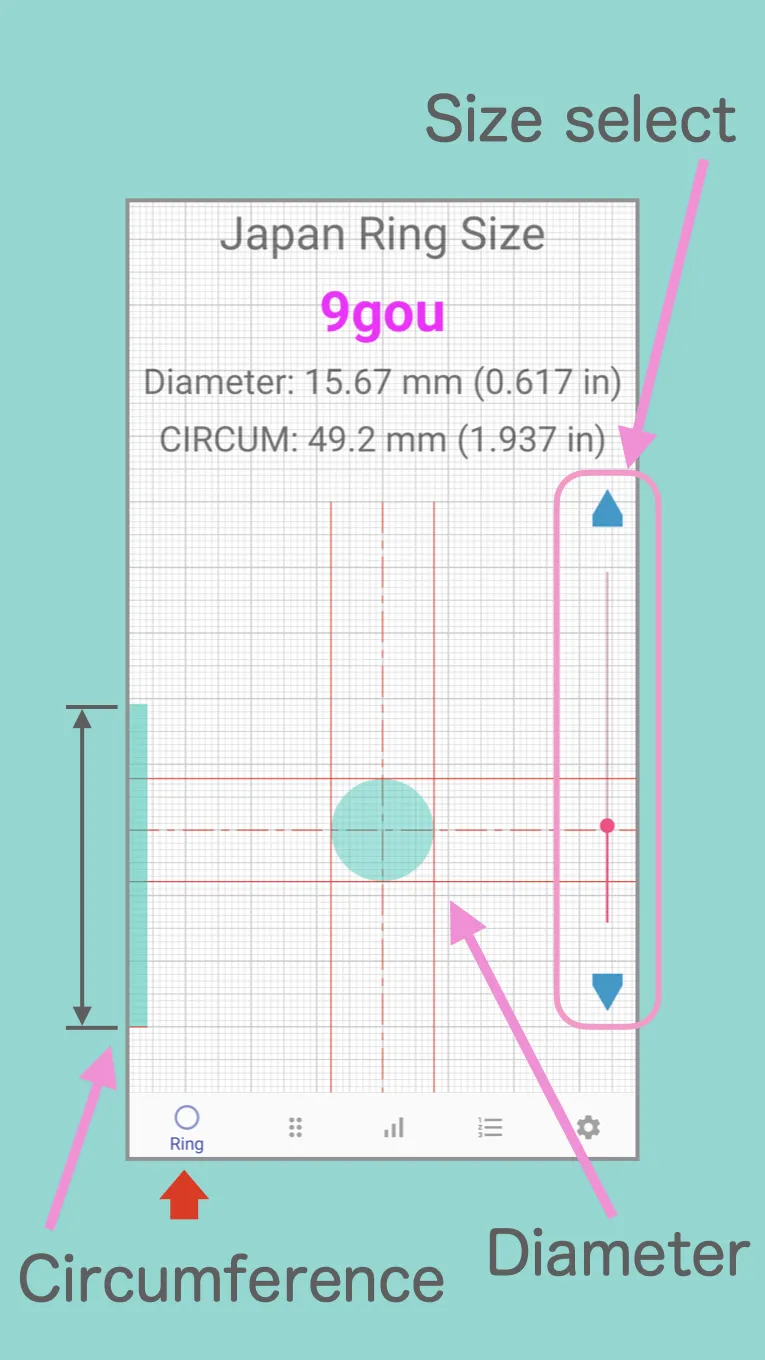 Ring Sizer for Japan. | Indus Appstore | Screenshot