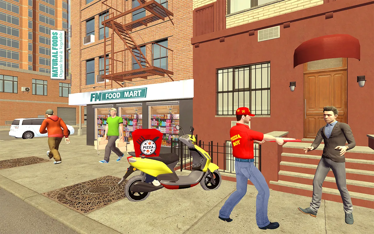 US Pizza Delivery Boy Smash 3D | Indus Appstore | Screenshot