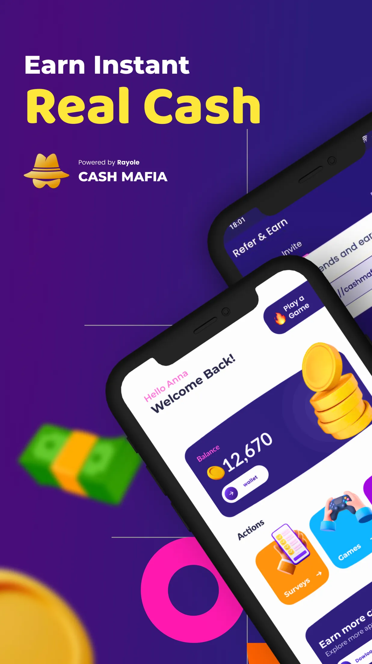 Cash Mafia - Earn Rewards | Indus Appstore | Screenshot