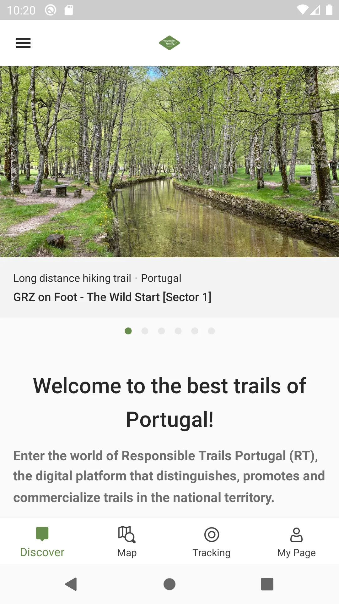 Responsible Trails Portugal | Indus Appstore | Screenshot