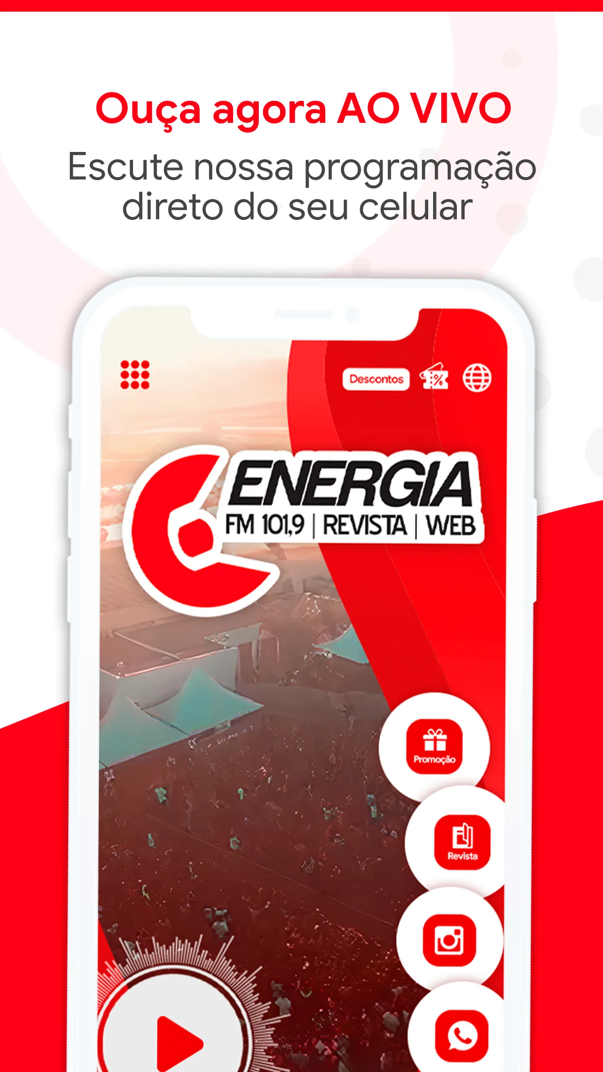 Energia 101.9 FM | Indus Appstore | Screenshot