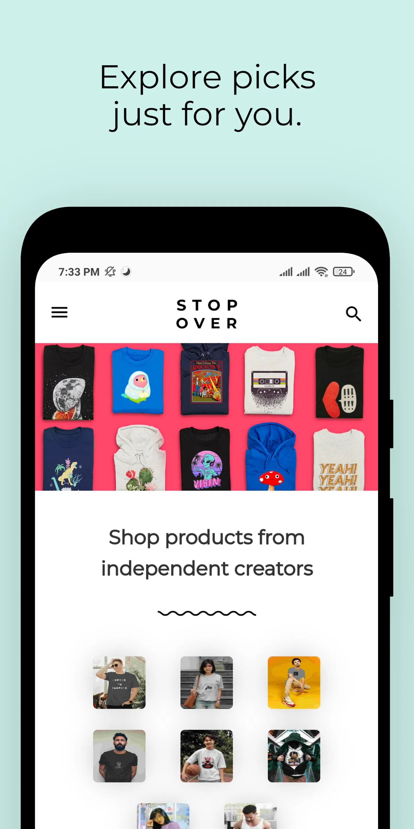 Stopover: Design. Shop. Sell. | Indus Appstore | Screenshot