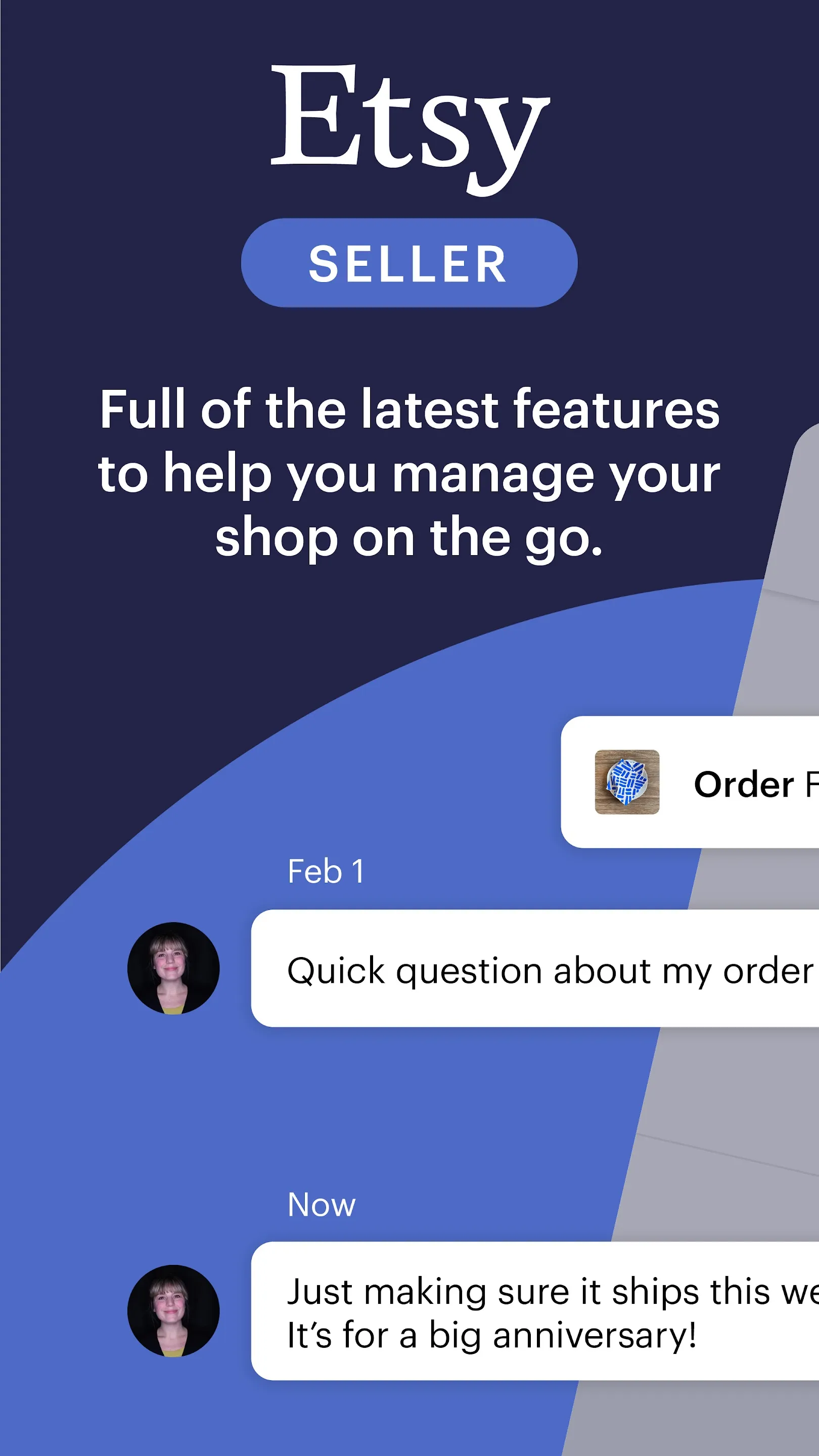 Etsy Seller: Manage Your Shop | Indus Appstore | Screenshot