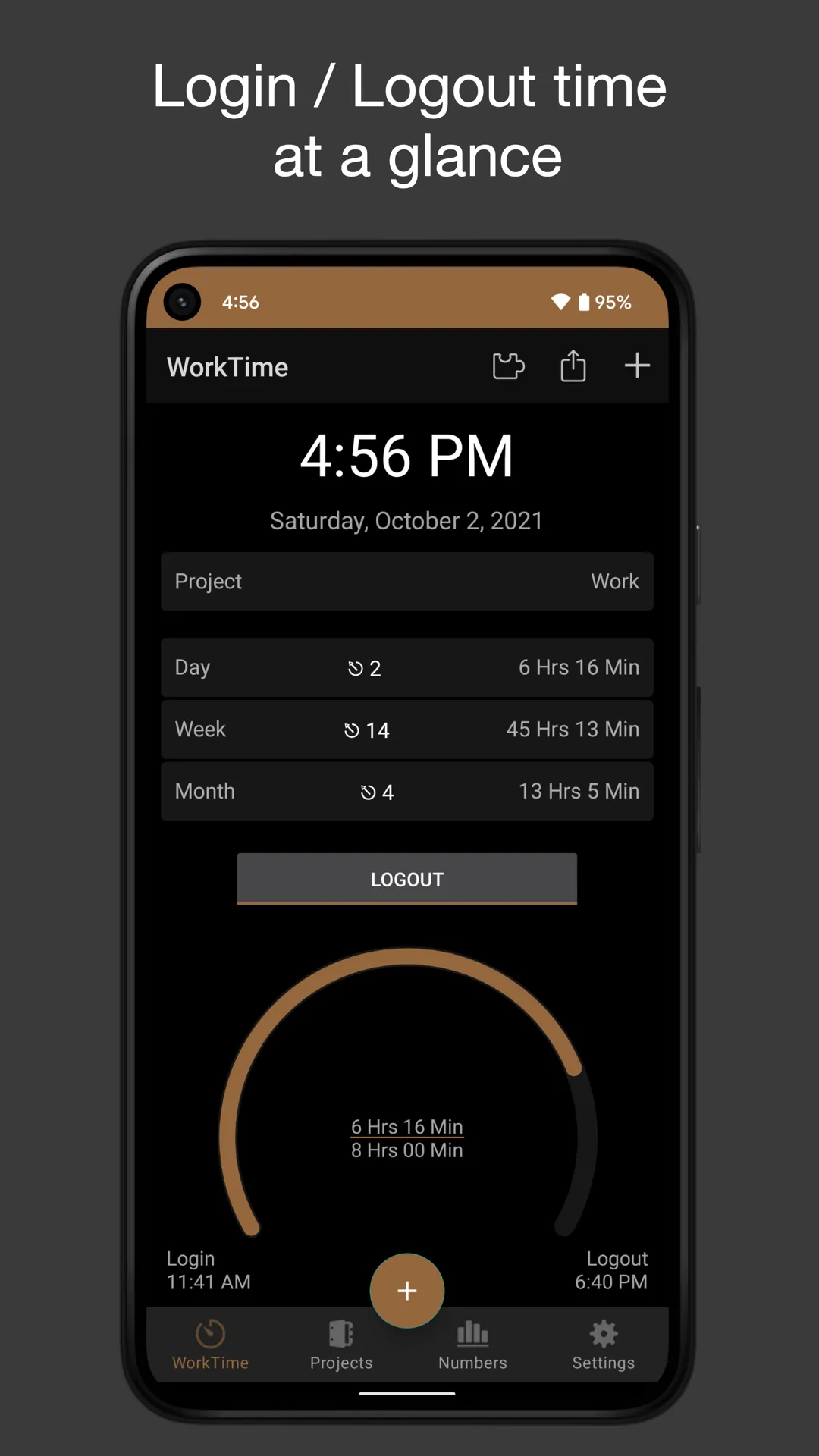 FlexLog - Work Time Tracker | Indus Appstore | Screenshot