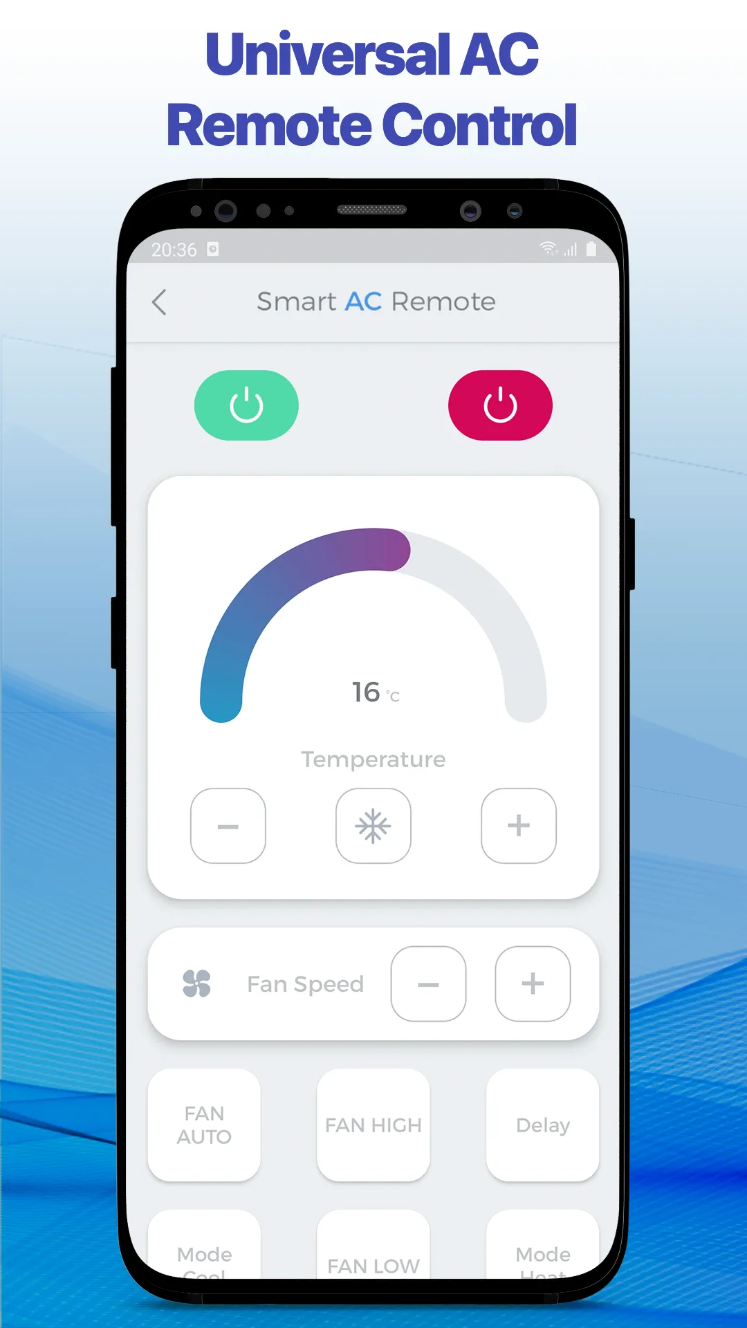 AC Universal Remote Control | Indus Appstore | Screenshot