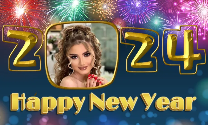 New year photo frame 2024 | Indus Appstore | Screenshot