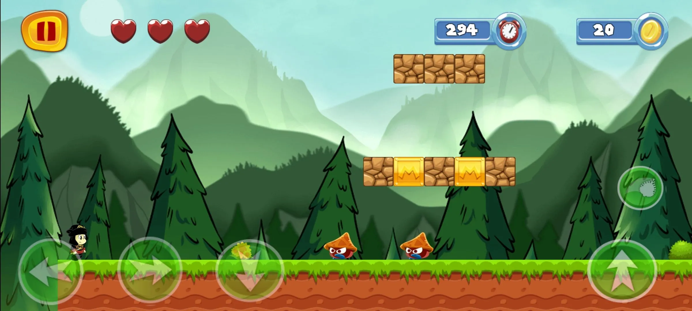 George Super Retro Platformer | Indus Appstore | Screenshot