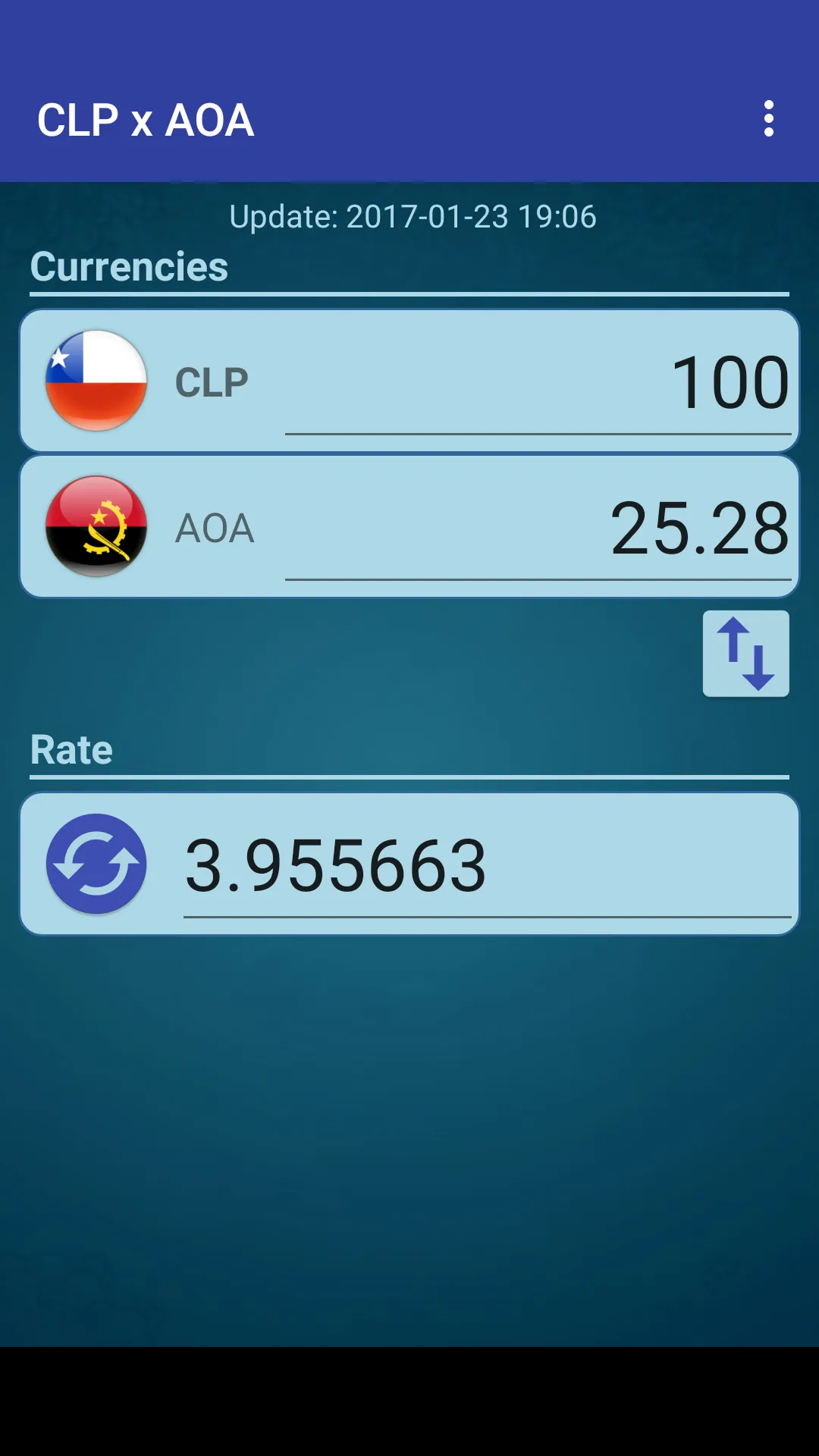 Chile Peso x Angolan Kwanza | Indus Appstore | Screenshot