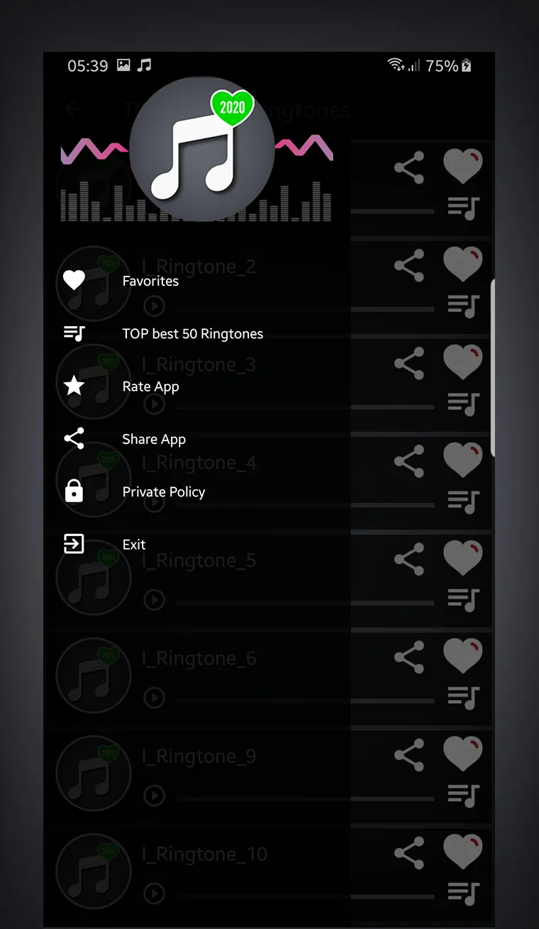 Ringtones iphone for Android | Indus Appstore | Screenshot