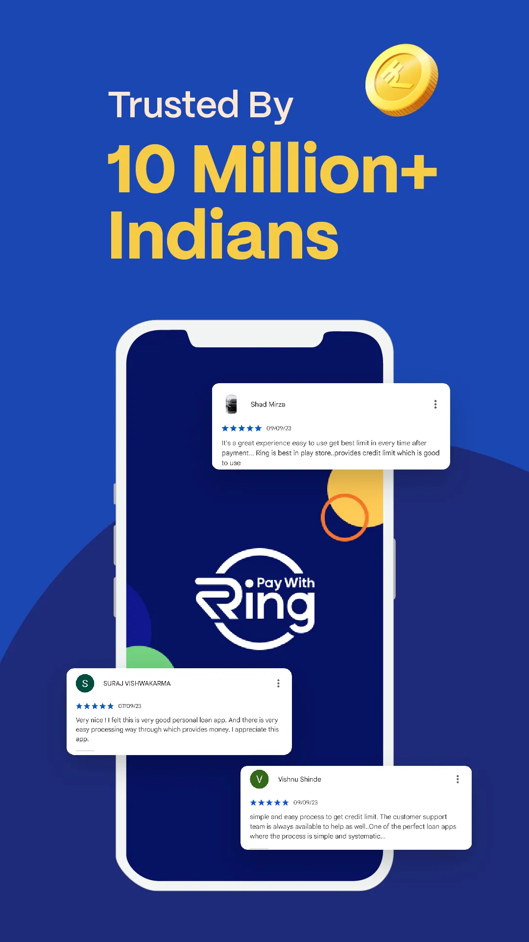 RING: Quick loan & UPI payment | Indus Appstore | Screenshot